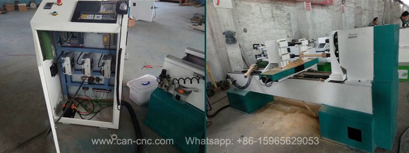 2 axis 4 knives automatic wood lathe details (1)