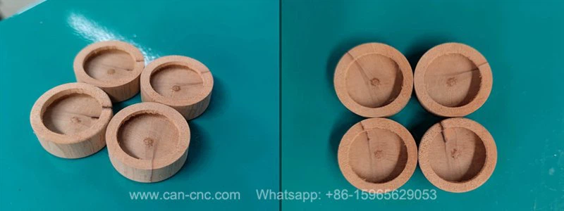 Wood Caps Making Machine cnc turning lathe (4)